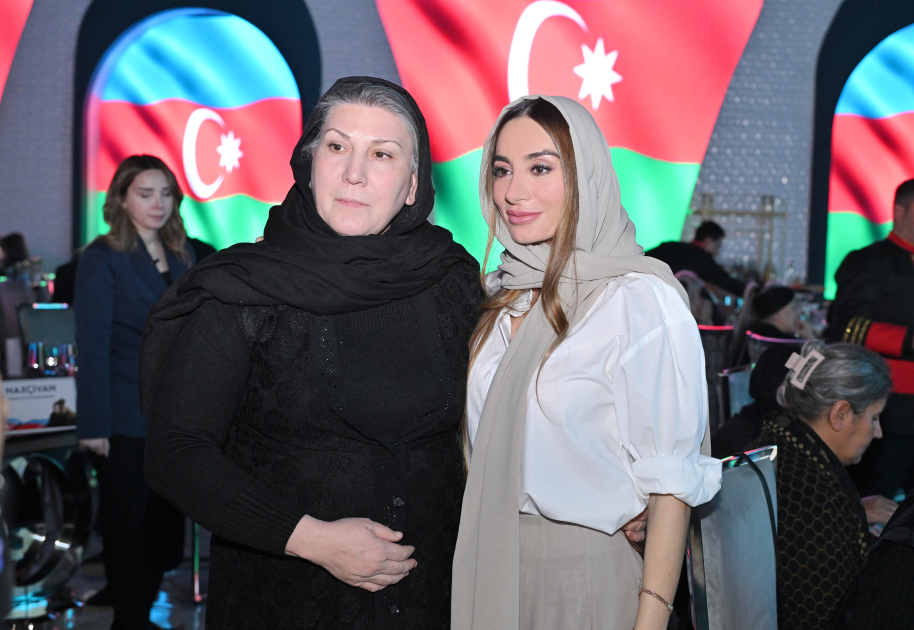 Arzu Aliyeva attends Iftar ceremony with mothers of martyrs