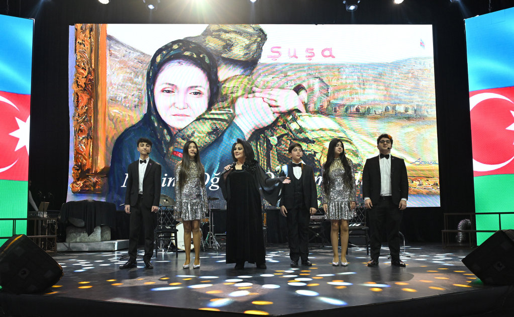 Arzu Aliyeva attends Iftar ceremony with mothers of martyrs
