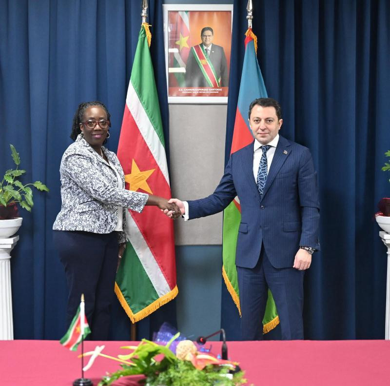 Azerbaijan's Deputy Foreign Minister leads government mission to Suriname -PHOTO 