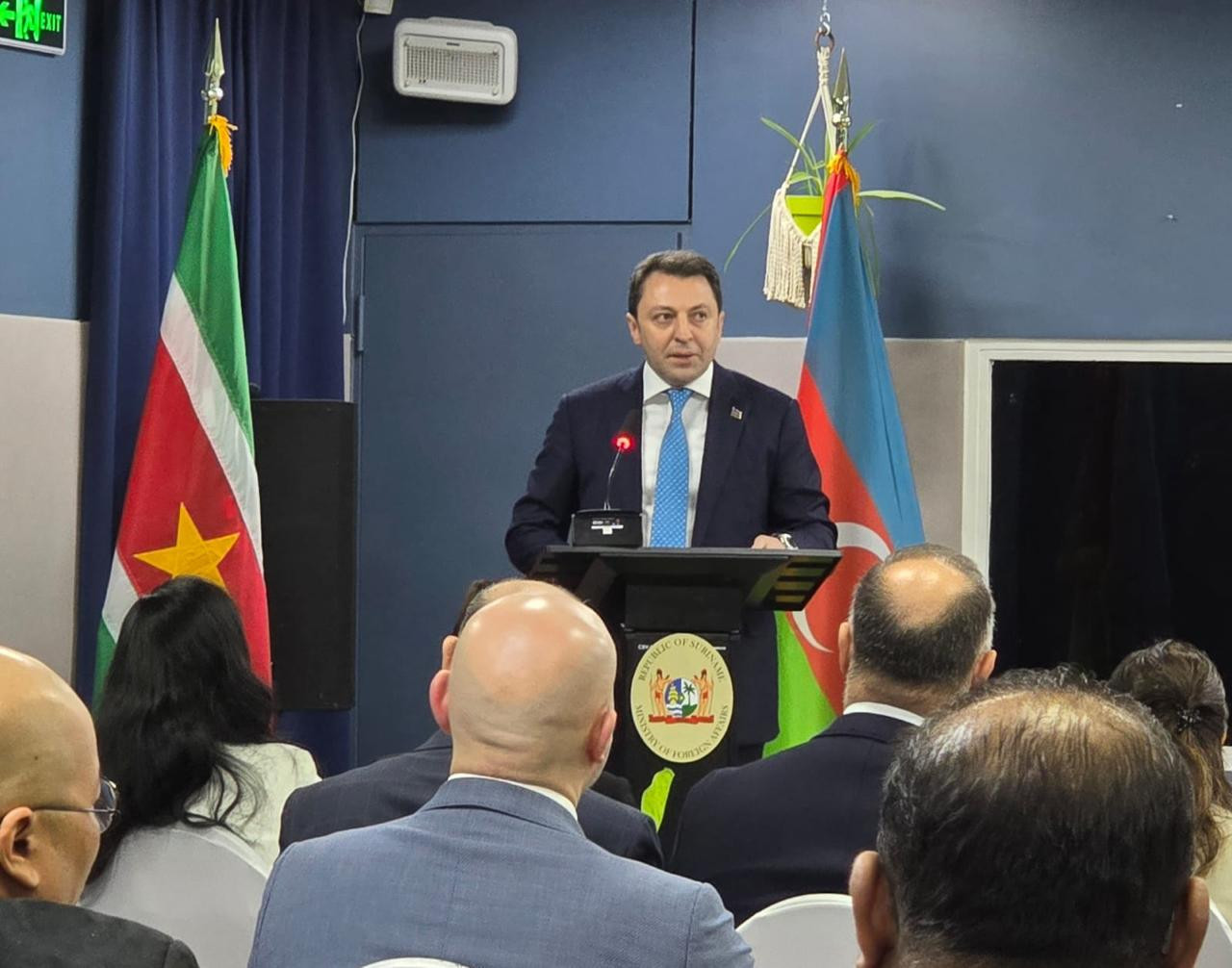 Azerbaijan's Deputy Foreign Minister leads government mission to Suriname -PHOTO 