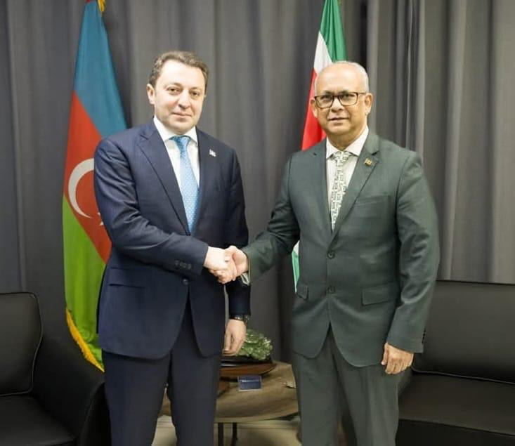 Azerbaijan's Deputy Foreign Minister leads government mission to Suriname -PHOTO 