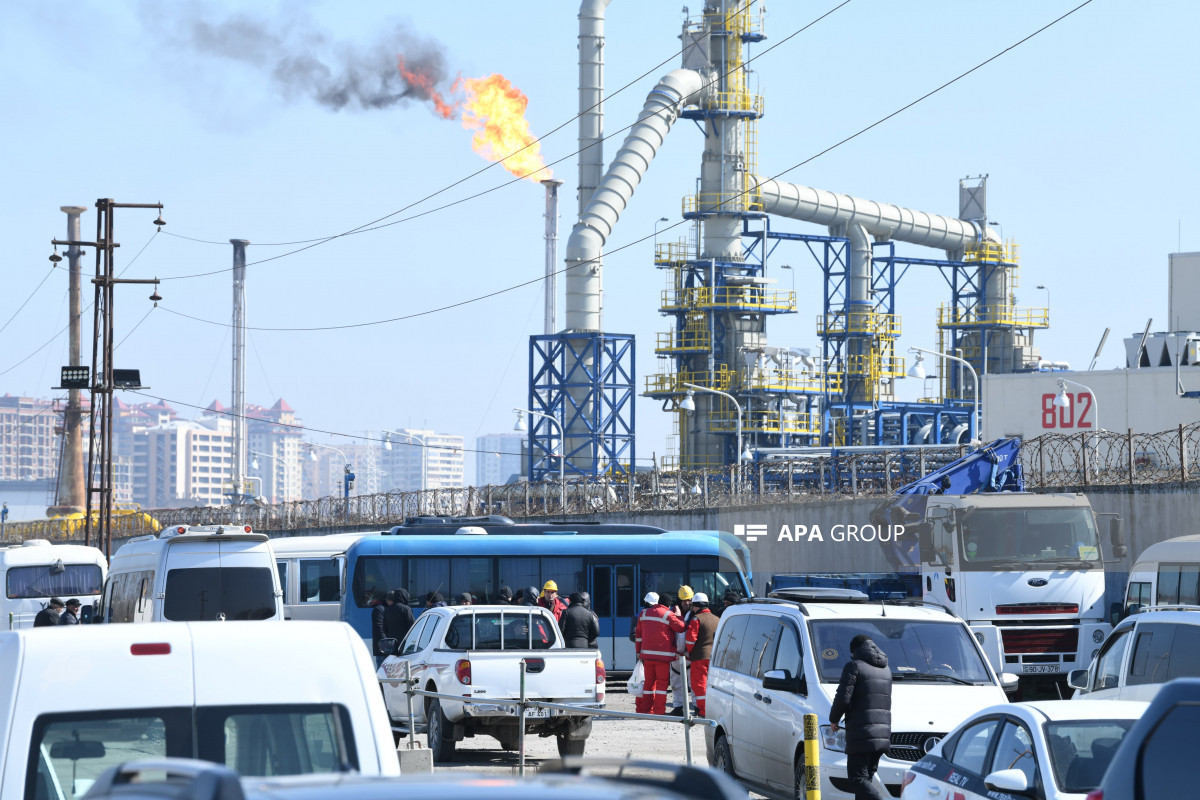 MES forces fully extinguish the fire at Oil Refinery in Baku -VIDEO -PHOTO -UPDATED -2 