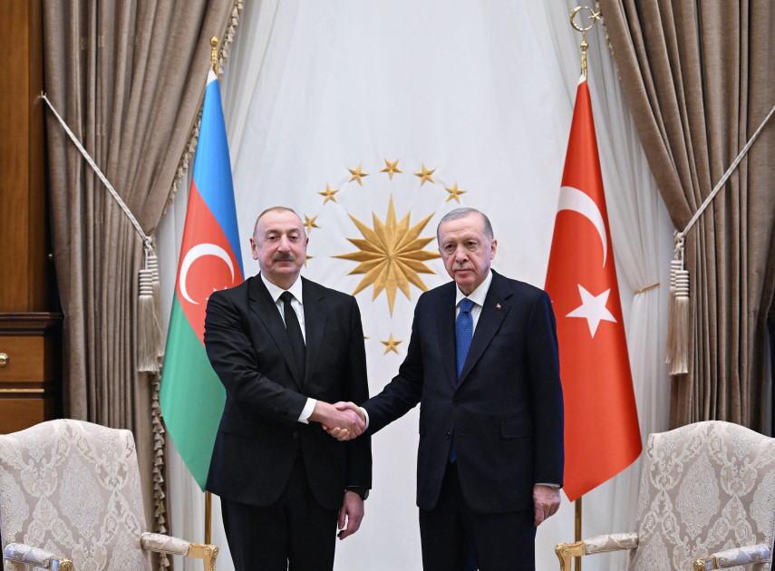 President of Azerbaijan Ilham Aliyev held one-on-one meeting with Turkish President Recep Tayyip Erdoğan-UPDATED 