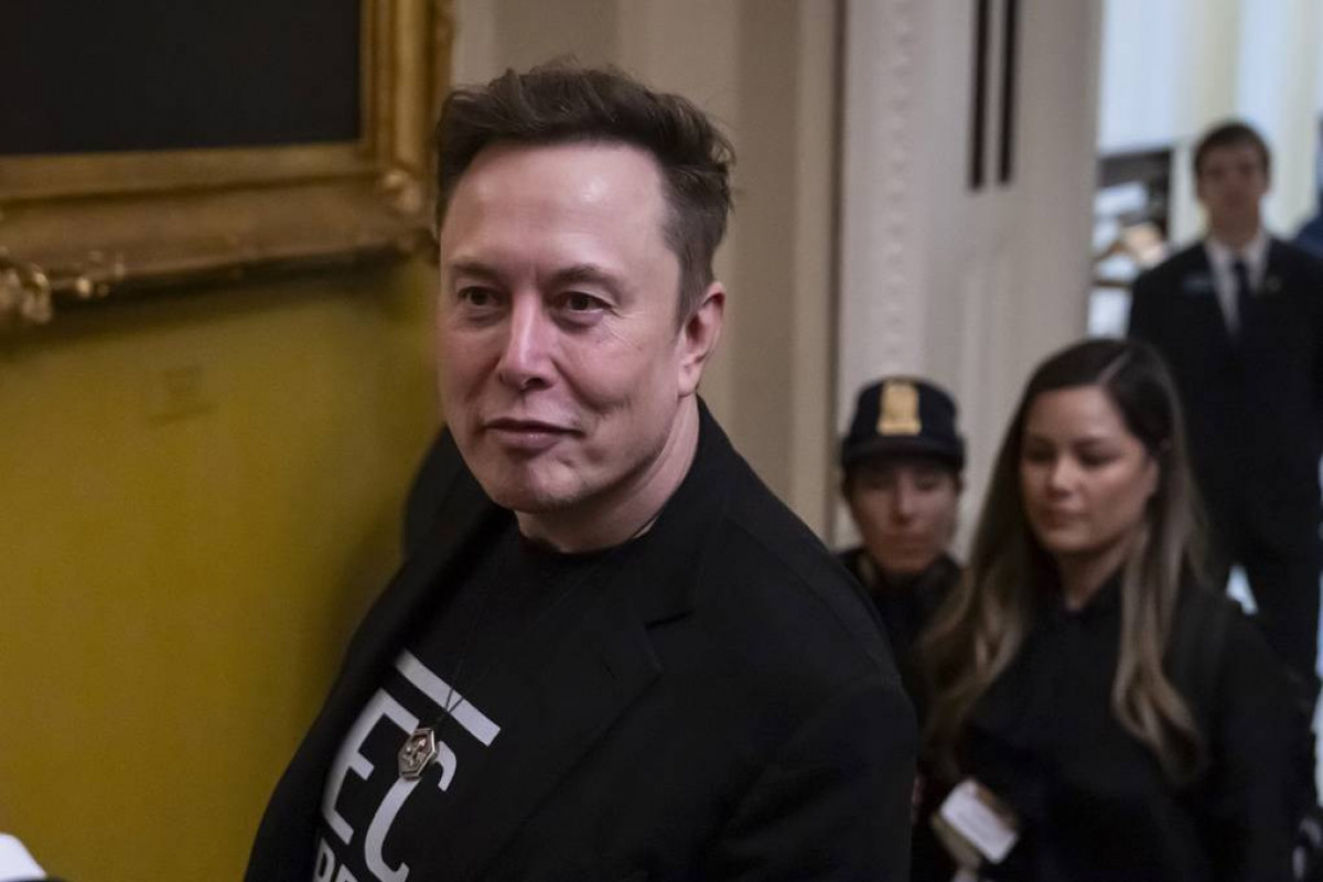 Elon Musk, US entrepreneur and Head of the Department of Government Efficiency (DOGE)
