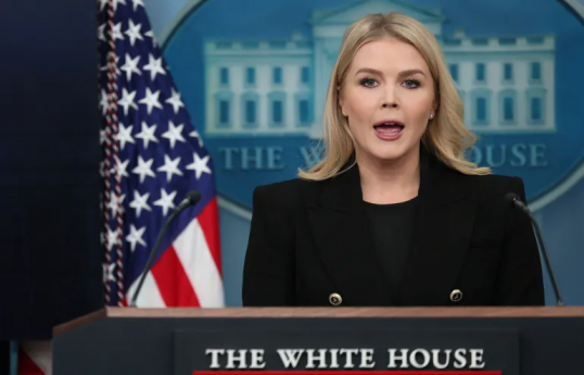 White House Press Secretary Caroline Leavitt
