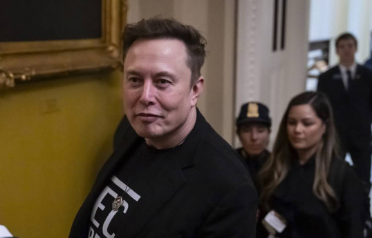 Elon Musk, US entrepreneur and Head of the Department of Government Efficiency (DOGE)