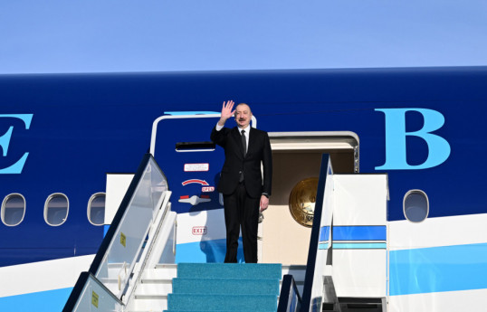 President of the Republic of Azerbaijan Ilham Aliyev