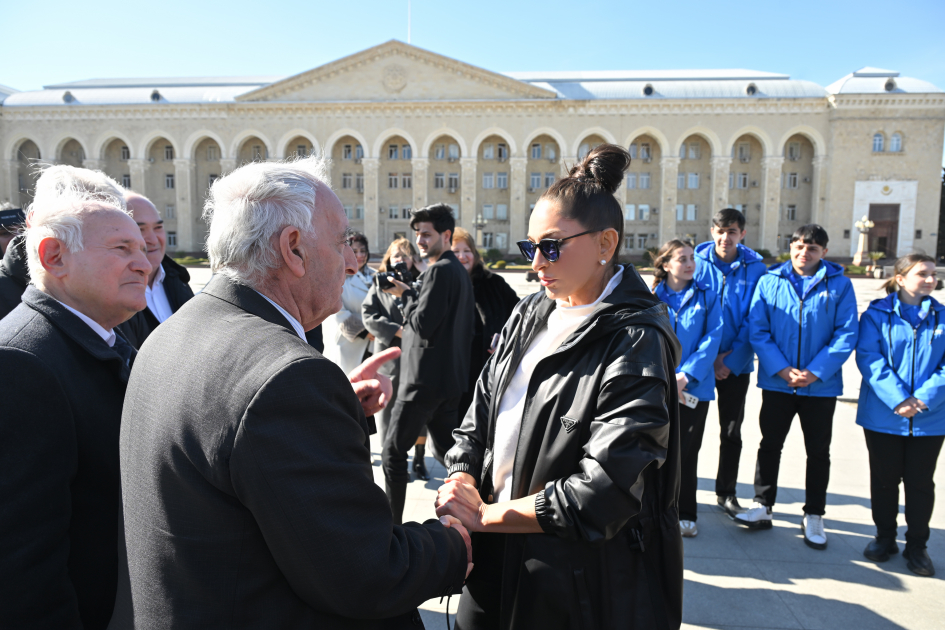 First Vice-President Mehriban Aliyeva visited Ganja