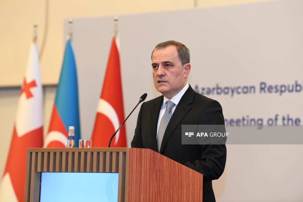 Jeyhun Bayramov,Foreign Minister of the Republic of Azerbaijan and Bakhtiyor Sayidov, Foreign Minister of the Republic of Uzbekistan
