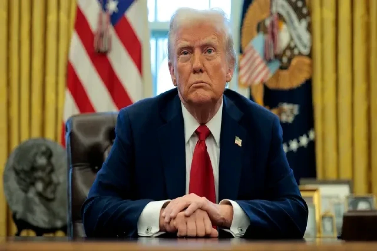 Donald Trump, US president