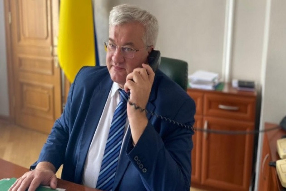 Ukrainian Foreign Minister Andrey Sibiga
