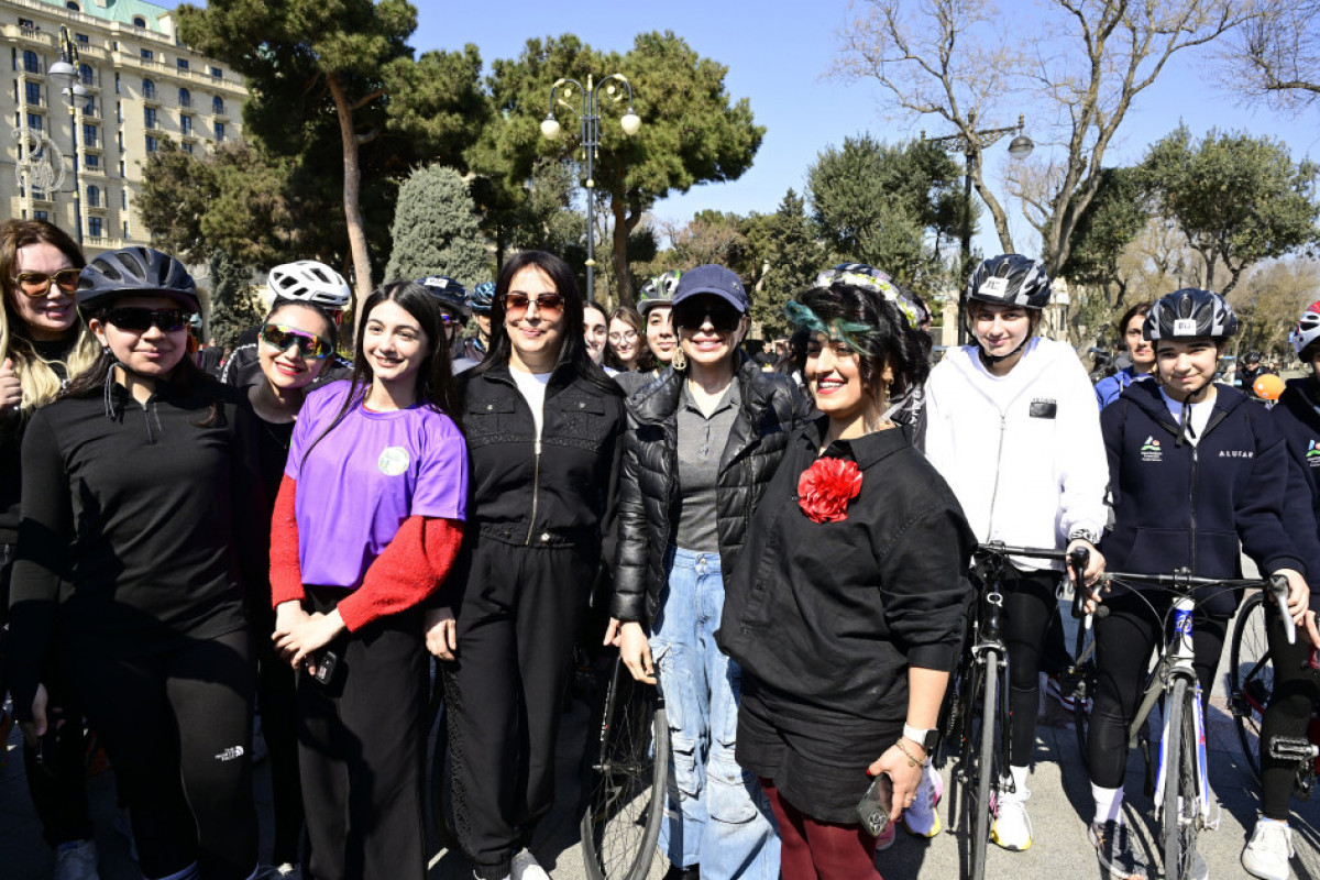 Cycling marathon held in Baku on International Women’s Day-PHOTO 