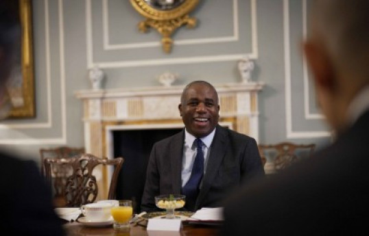 British foreign minister David Lammy