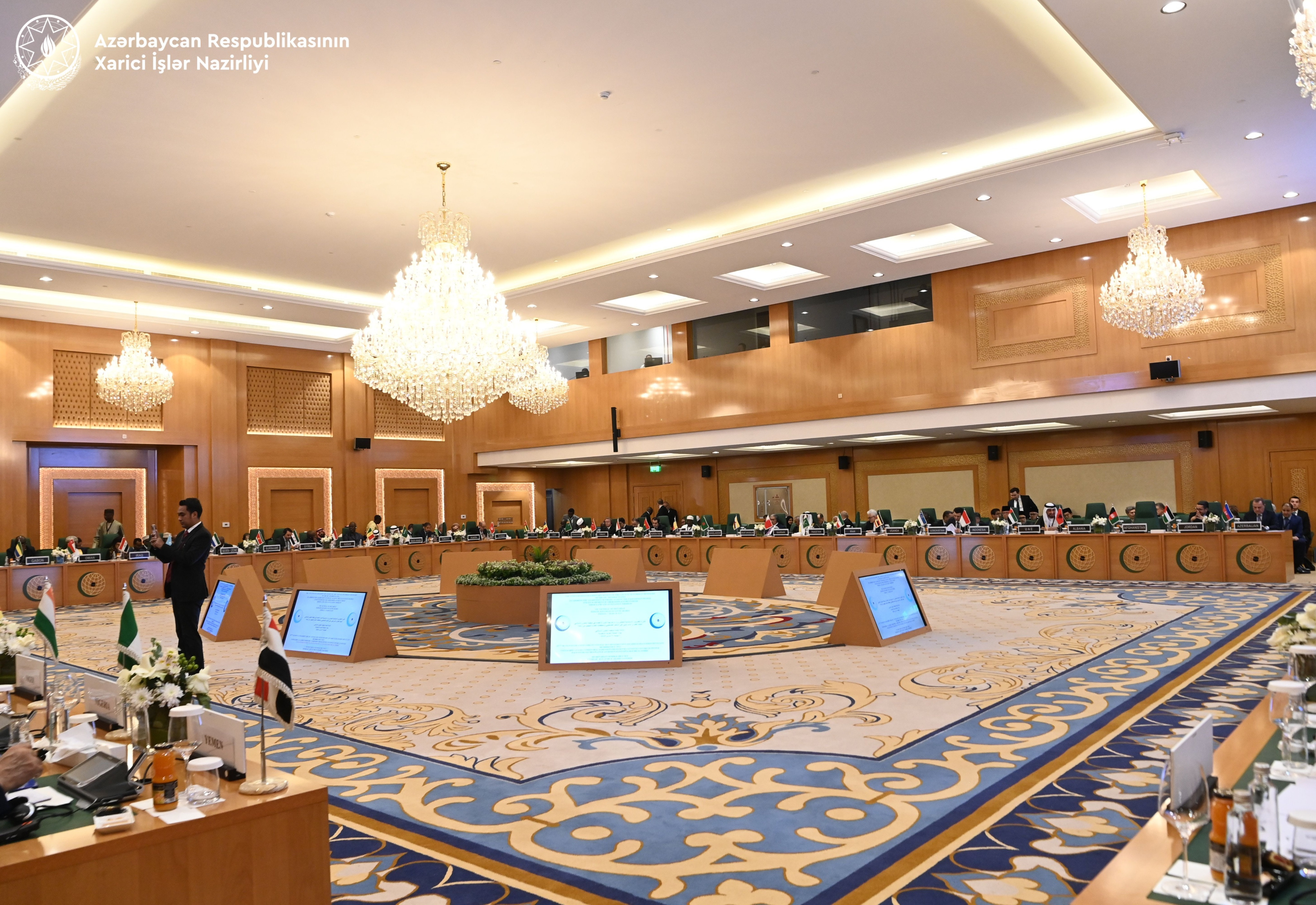 Azerbaijani FM attends extraordinary session of the Council of Foreign Ministers of the Organization of Islamic Cooperation