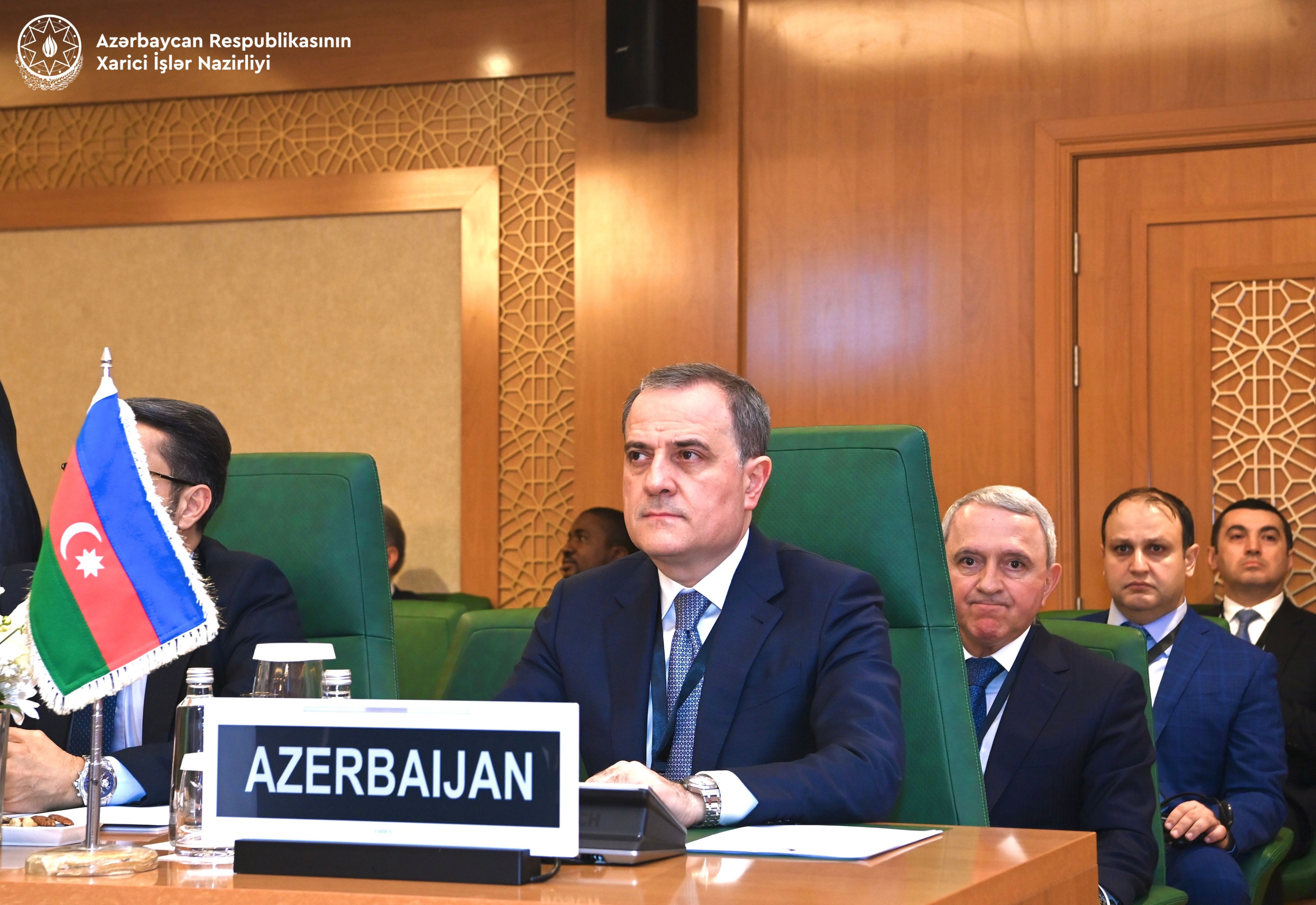 Azerbaijani FM attends extraordinary session of the Council of Foreign Ministers of the Organization of Islamic Cooperation