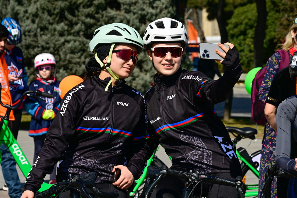 Cycling marathon held in Baku on International Women’s Day-PHOTO 