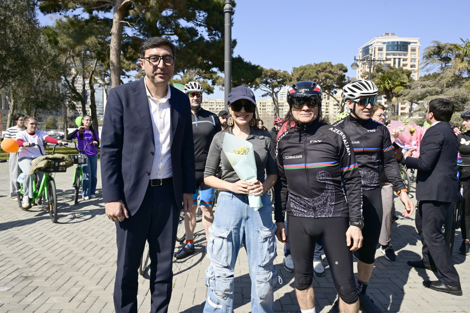 Cycling marathon held in Baku on International Women’s Day-PHOTO 