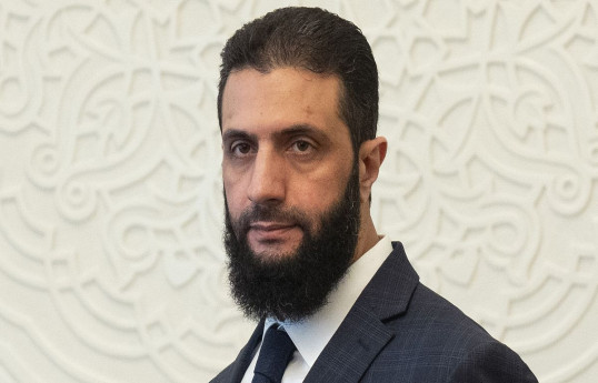 Syria's leader Ahmed al-Sharaa