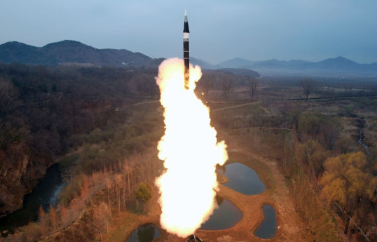 North Korea fires several ballistic missiles into sea after US, South Korea began military drills