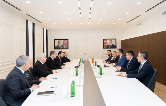 Azerbaijan's Internal Affairs Minister meets with North Macedonian counterpart