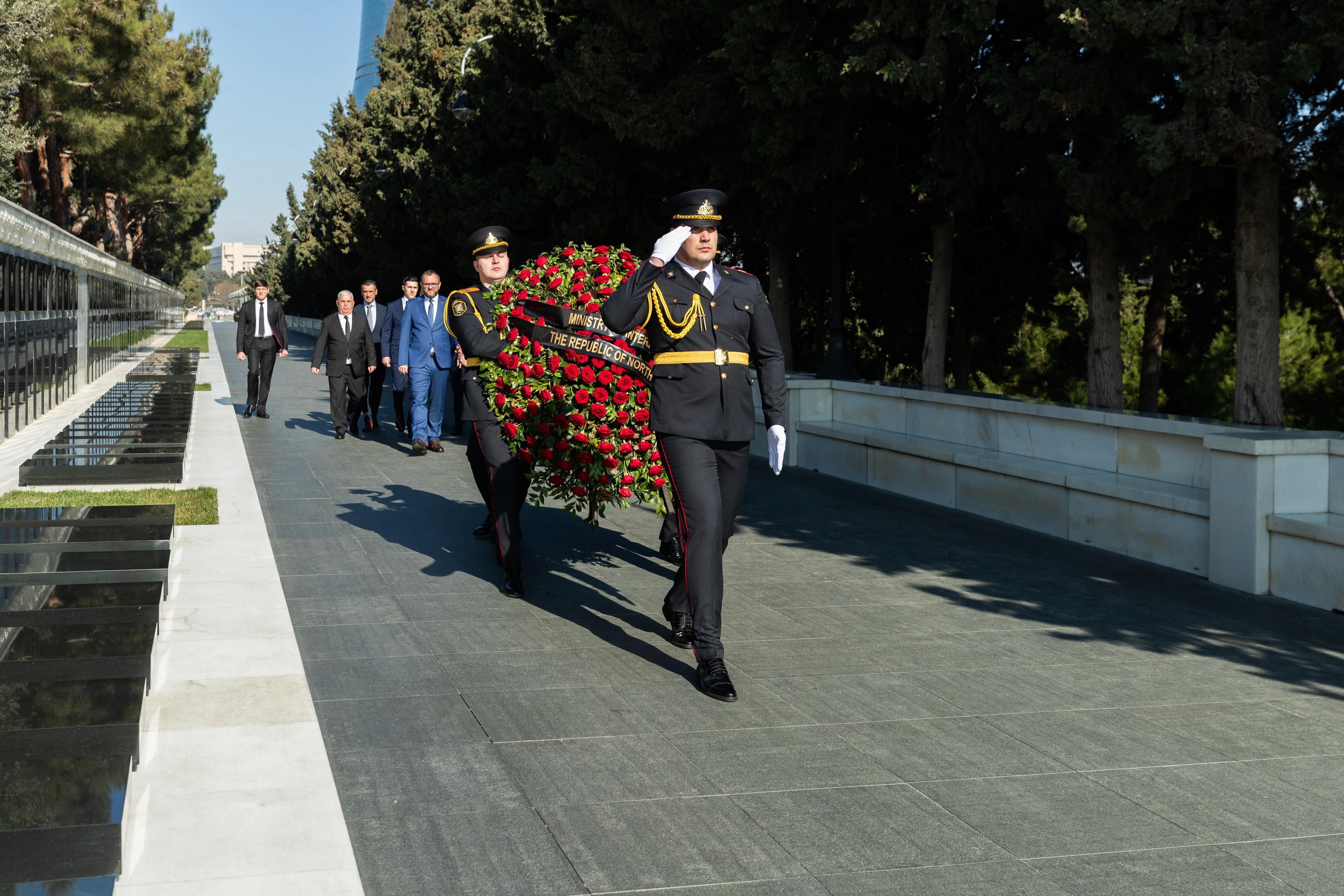 Azerbaijan's Internal Affairs Minister meets with North Macedonian counterpart