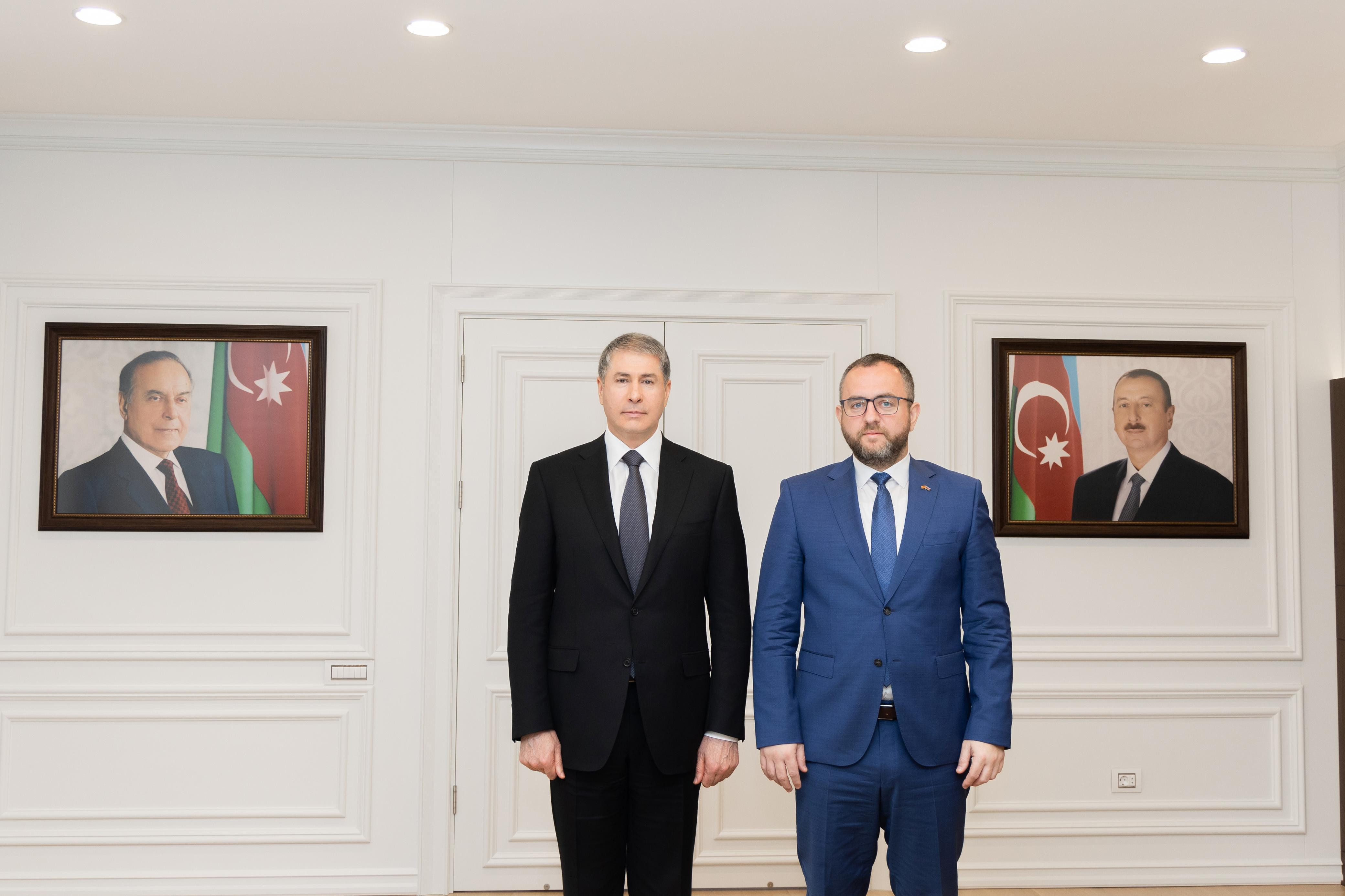 Azerbaijan's Internal Affairs Minister meets with North Macedonian counterpart
