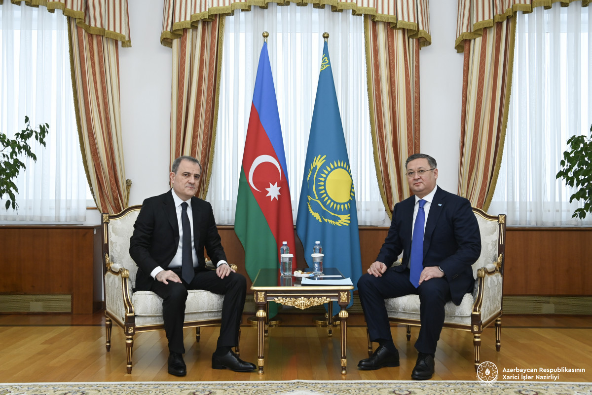 Azerbaijan informs Kazakhstan FM on normalization process with Armenia -PHOTO 