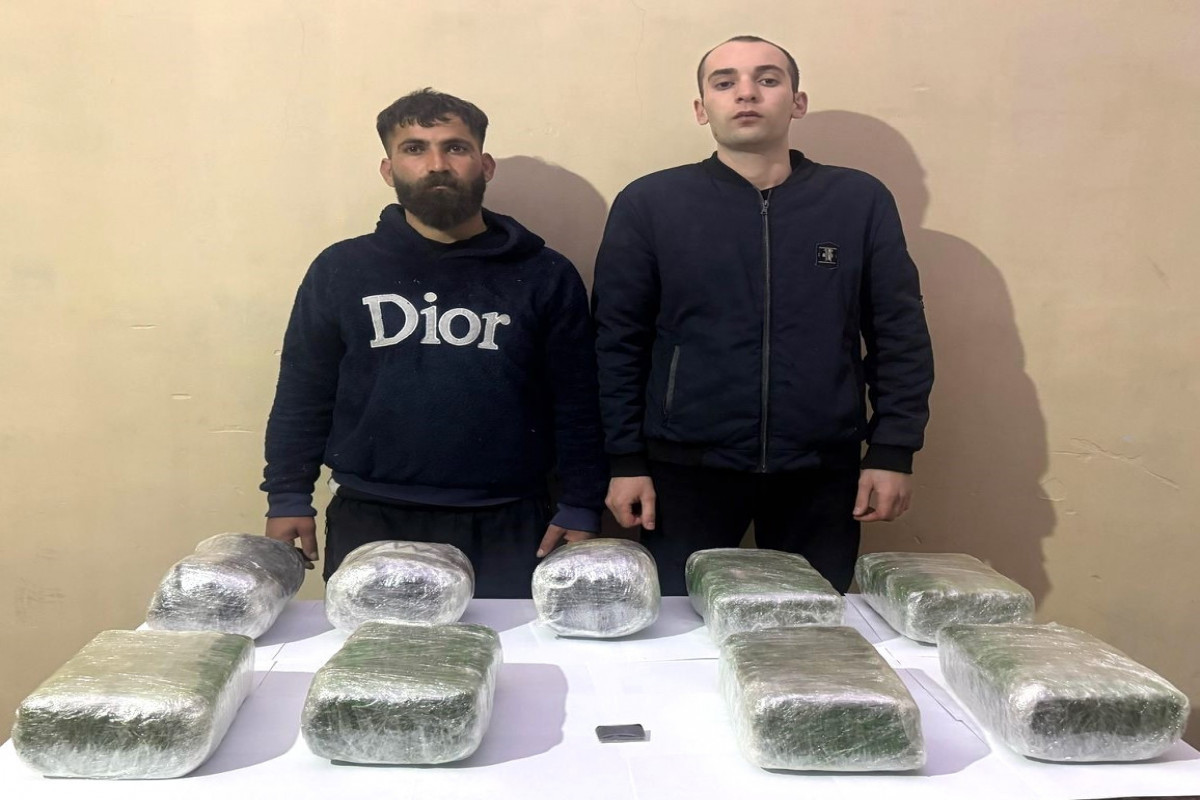 Azerbaijan detains individuals attempting to smuggle large sums of drugs from Iran