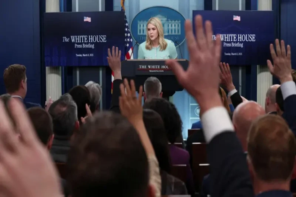 White House Press Secretary Caroline Leavitt