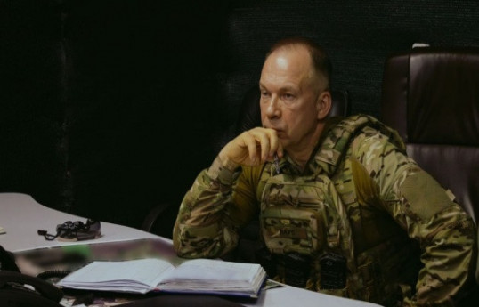 Commander-in-Chief of the Ukrainian Armed Forces Oleksandr Syrskyi