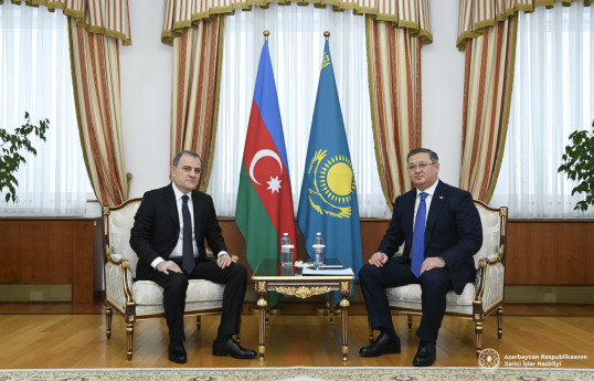 Azerbaijan informs Kazakhstan FM on normalization process with Armenia -PHOTO 