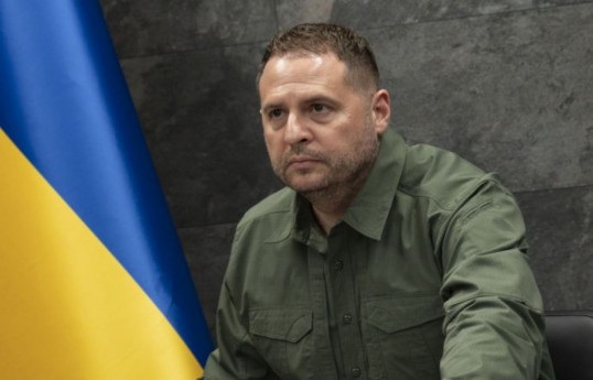 Ukrainian presidency chief of staff Andriy Yermak