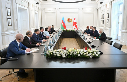 Georgian President expresses gratitude to Azerbaijan for support to his country -UPDATED 