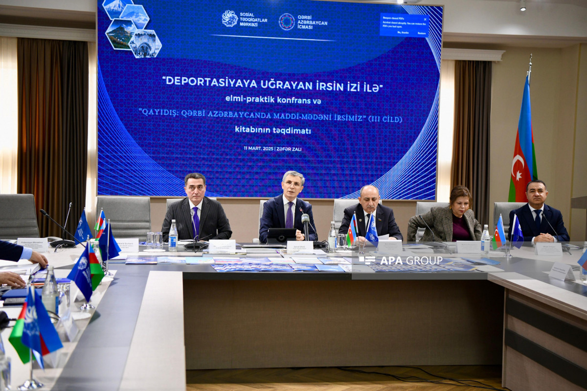 III volume of "Return: Our Material-Cultural Heritage in Western Azerbaijan" presented -PHOTO 