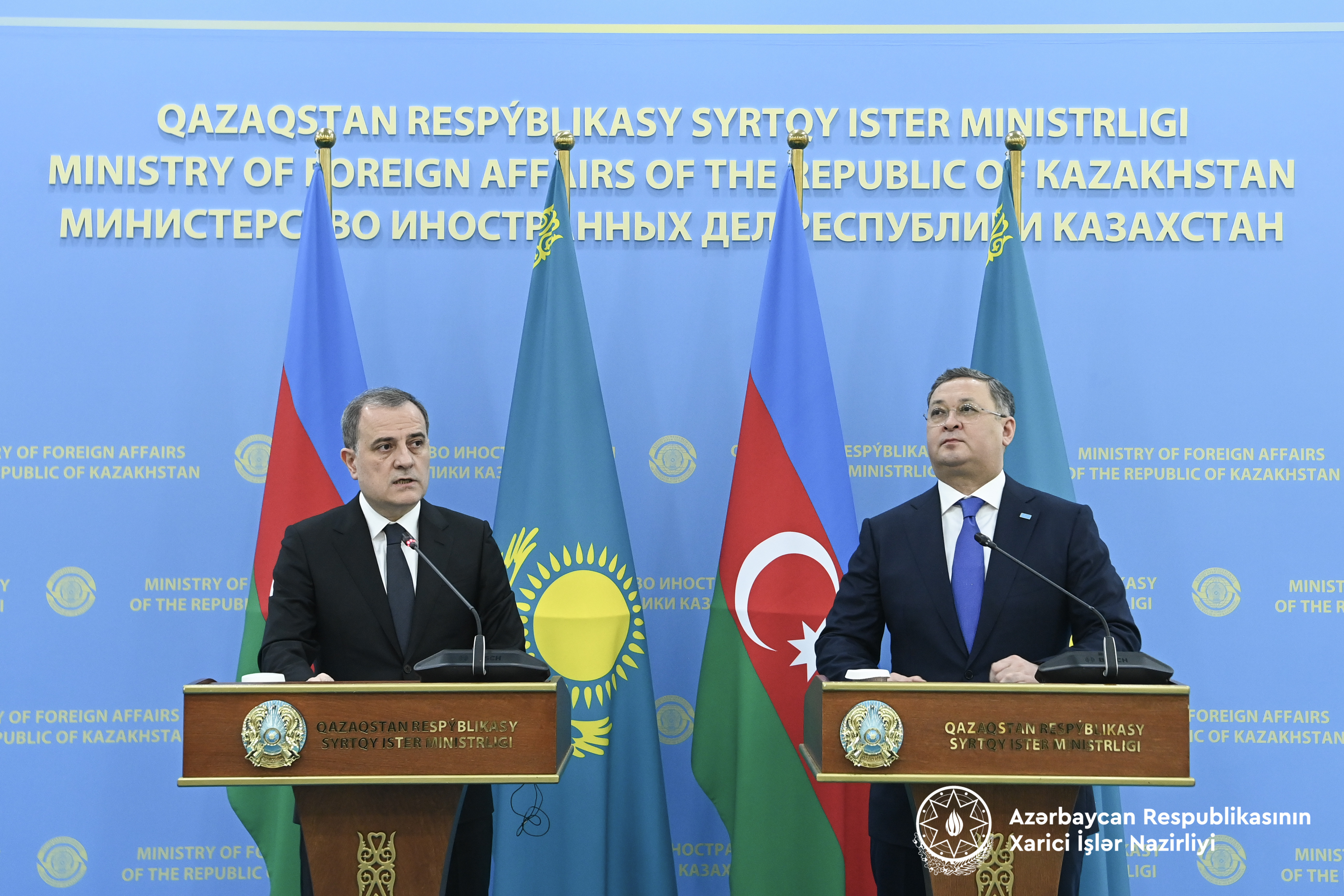 Azerbaijan informs Kazakhstan FM on normalization process with Armenia -PHOTO 