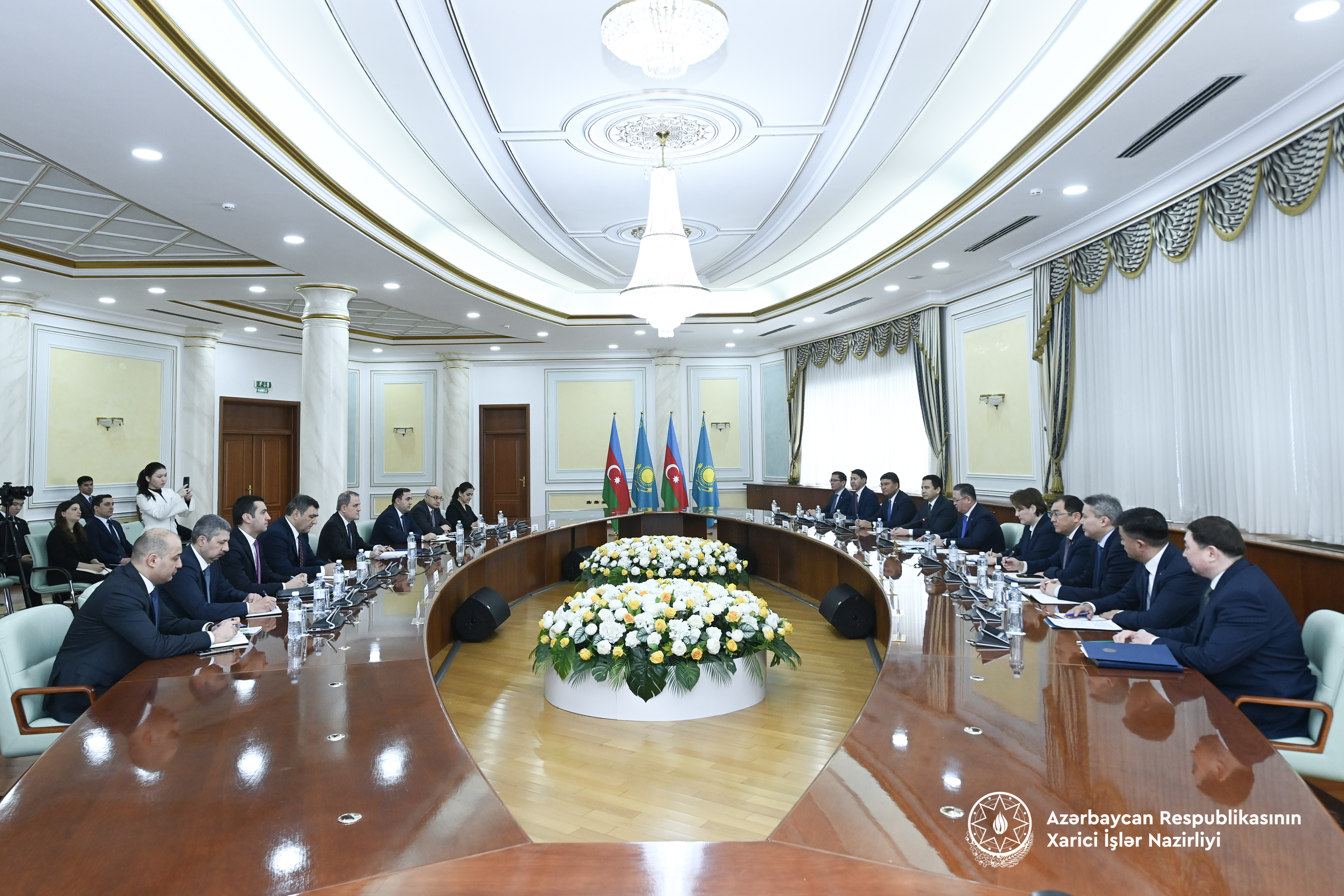 Azerbaijan informs Kazakhstan FM on normalization process with Armenia -PHOTO 