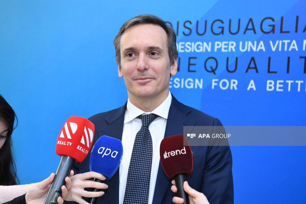 Italy’s Ambassador to Azerbaijan, Luca Di Canfrancesco