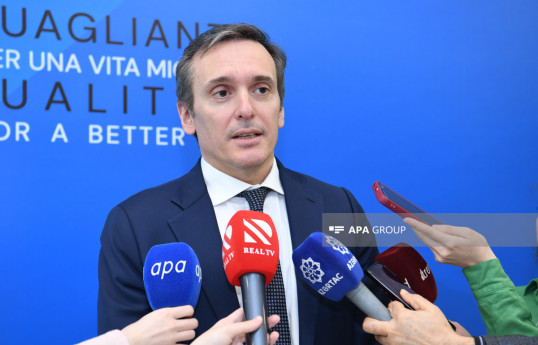 Italy's Ambassador to Azerbaijan, Luca Di Canfrancesco