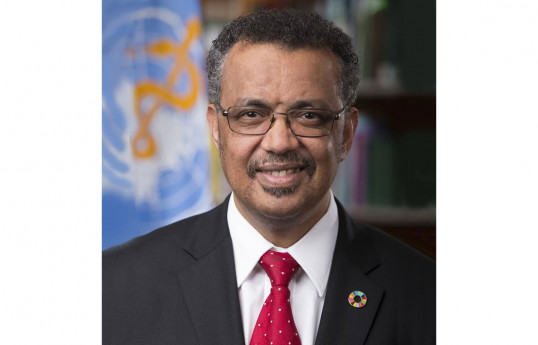 WHO Director-General Dr. Tedros Adhanom Ghebreyesus