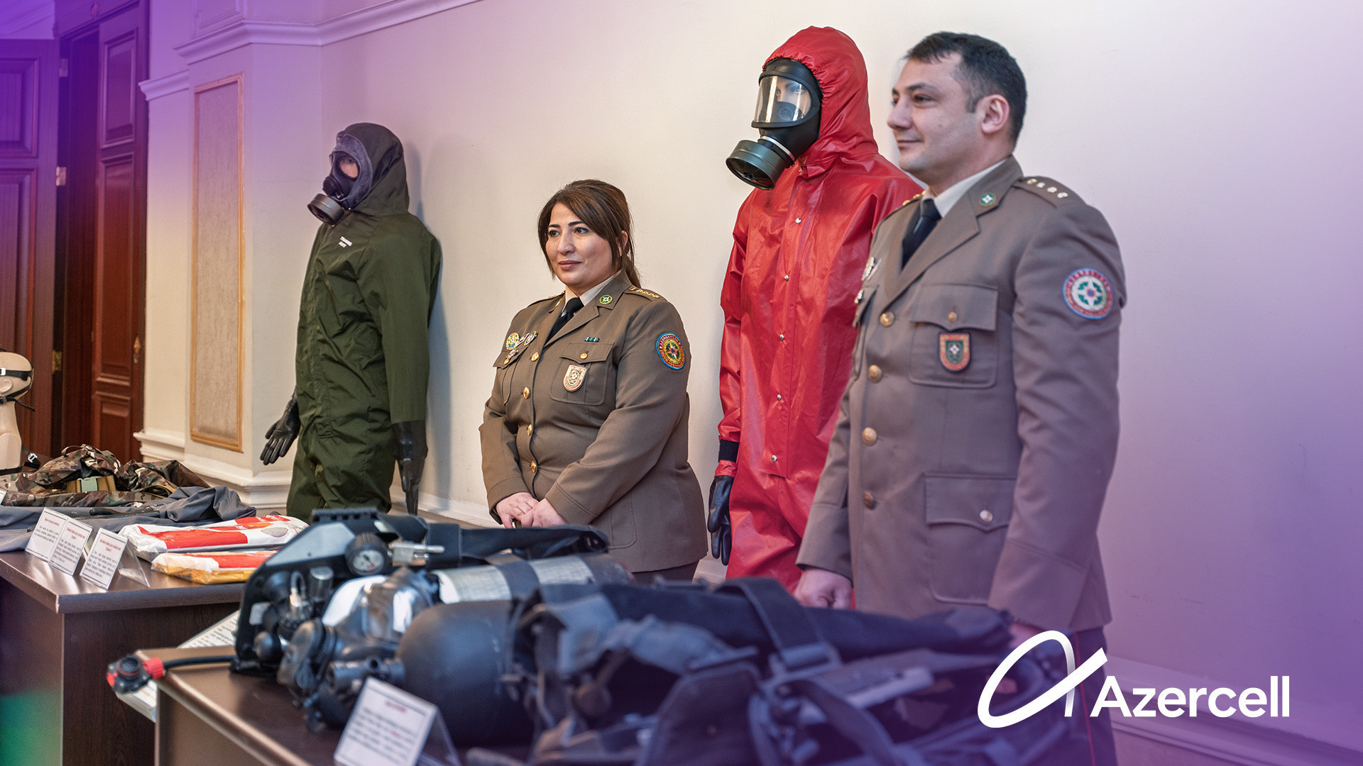 Azercell expands its initiatives in civil defense