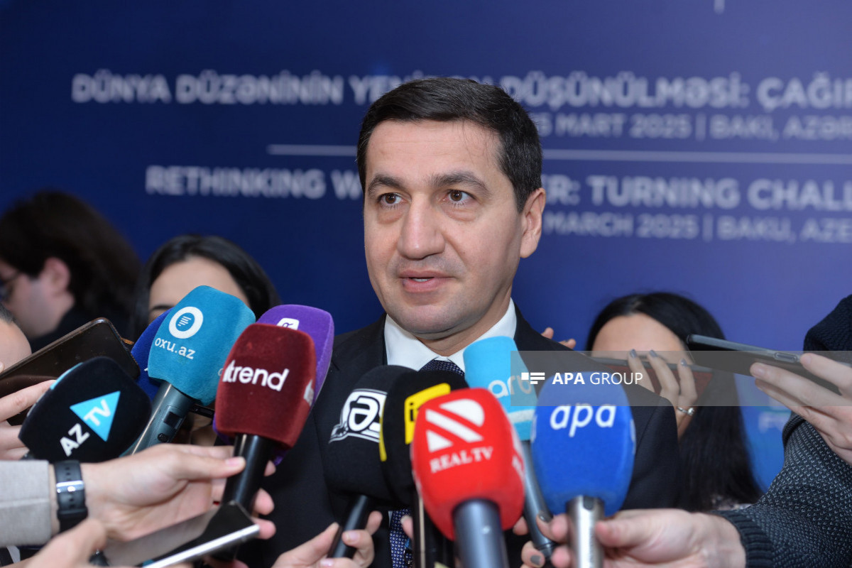 Assistant to the President of the Republic of Azerbaijan and Head of the Foreign Policy Affairs Department of the Presidential Administration, Hikmat Hajiyev