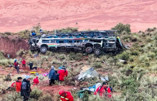 Bus crash in Bolivia leaves at least 13 dead, 20 injured