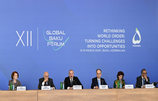 President Ilham Aliyev addressed the opening ceremony of the 12th Global Baku Forum -UPDATED 1 