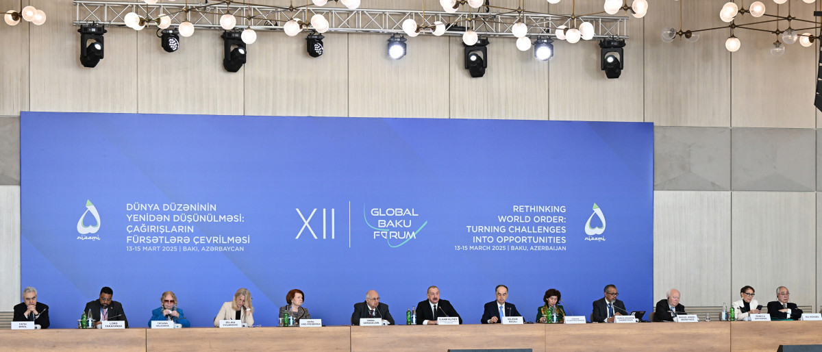 Opening ceremony of the 12th Global Baku Forum held -UPDATED 