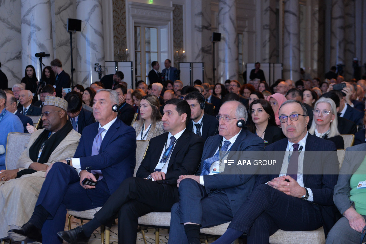 Panel discussion held within framework of XII Global Baku Forum -PHOTO 