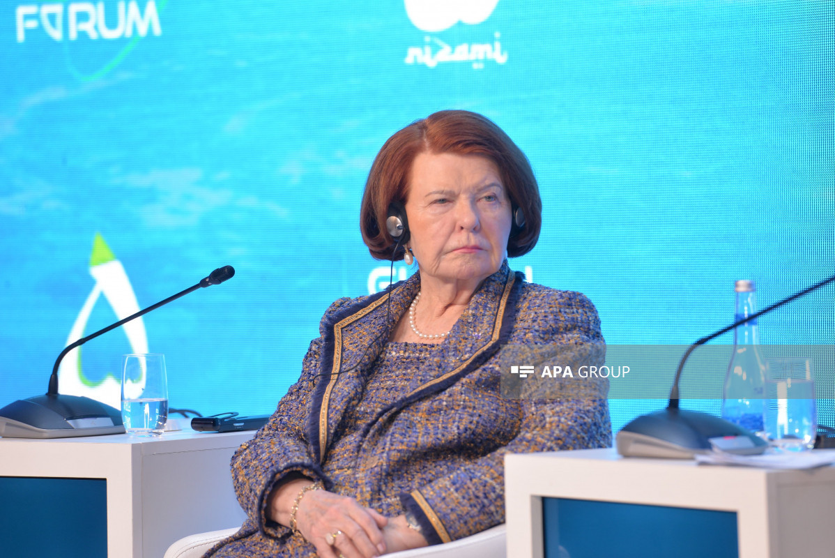 Panel discussion held within framework of XII Global Baku Forum -PHOTO 