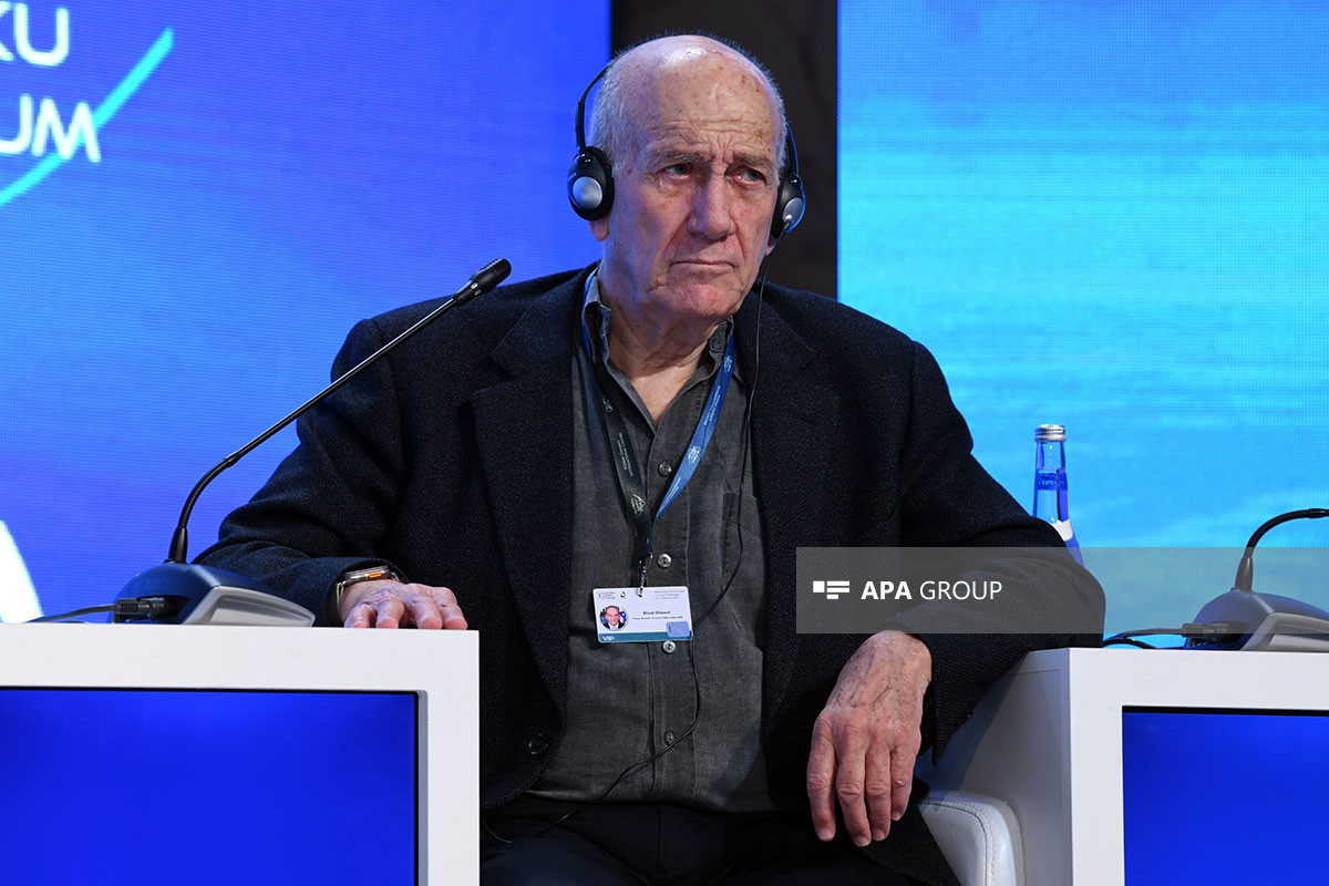 Ehud Olmert, former Israeli Prime Minister