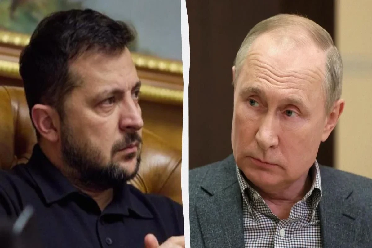 Volodymyr Zelenskyy, Vladimir Putin