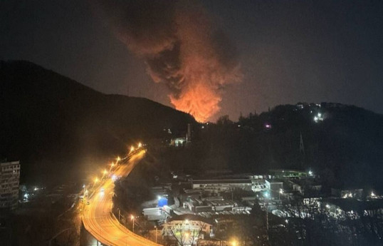 Russia says Ukraine hit Tuapse refinery reservoir, setting it on fire