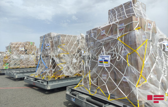 Azerbaijan airs volume of its humanitarian aid to Ukraine